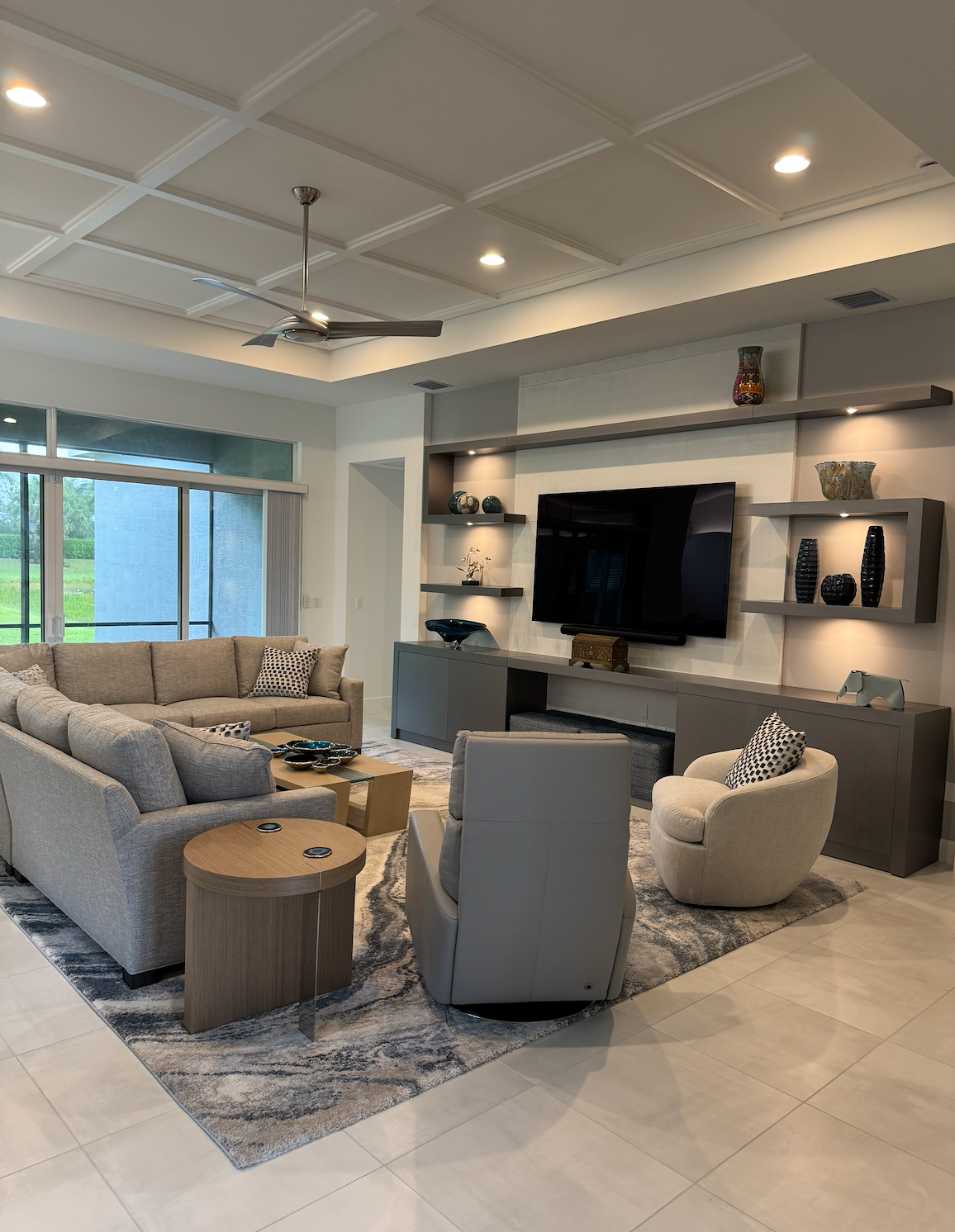 The Boynton Great Room — Residential interior design by Storer Designs